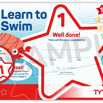 Order your Swim Certifcates
